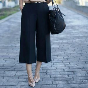 Alice Hope Black Wide Leg High Waist Black Pants